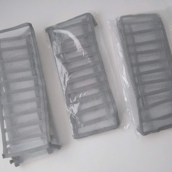 Mesh UnderGarment Organizers Grey Set of 2 - Picture 1 of 3